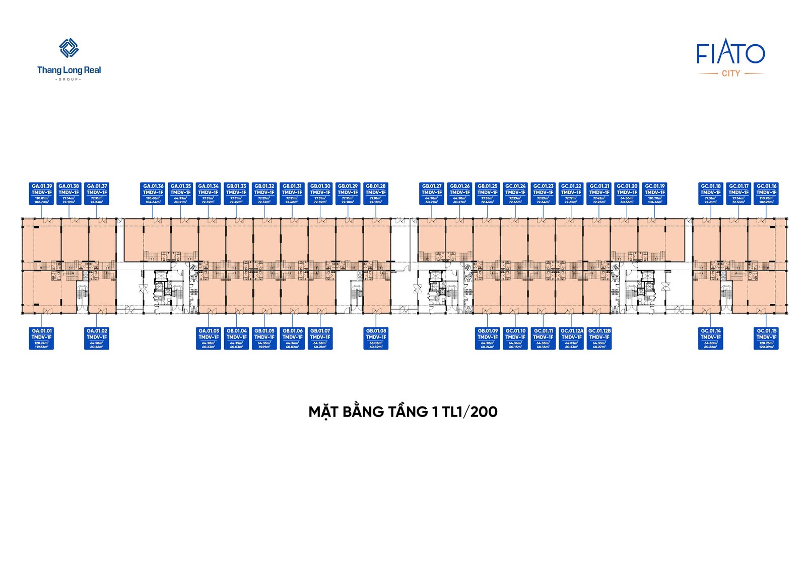 tầng 1 fiato airport city tháp G