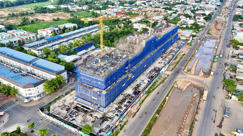 tiến độ thi công dự án fiato airport city 1