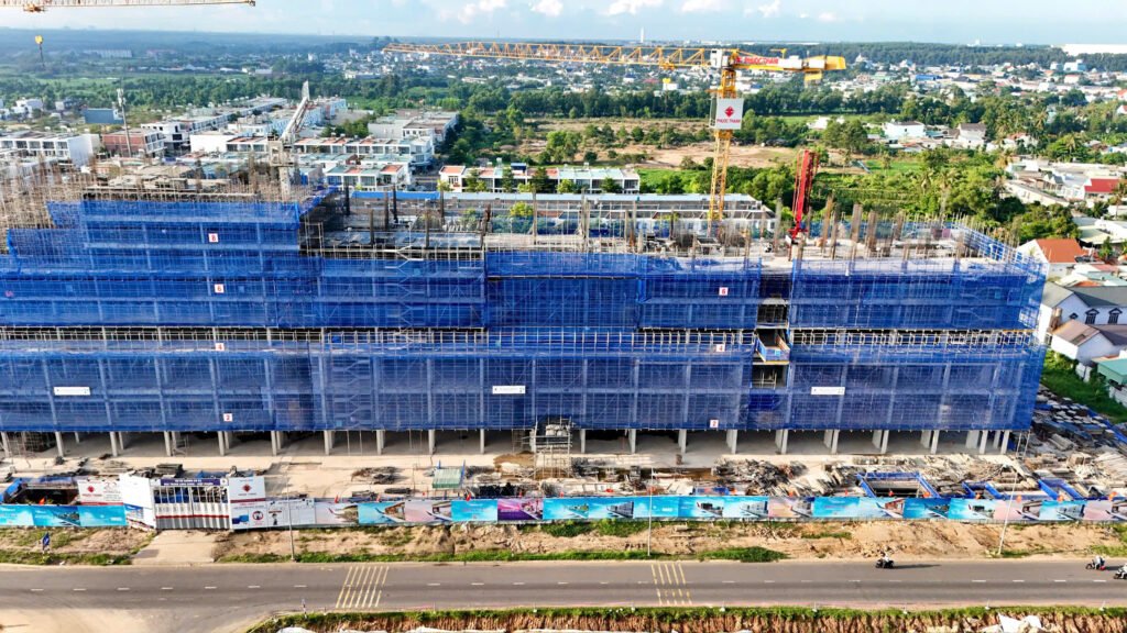 tiến độ thi công dự án fiato airport city 3